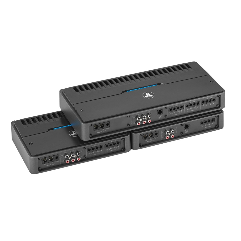 JL Audio RD400/4 Car Amplifier 4 Channel Class D Full-Range 400W